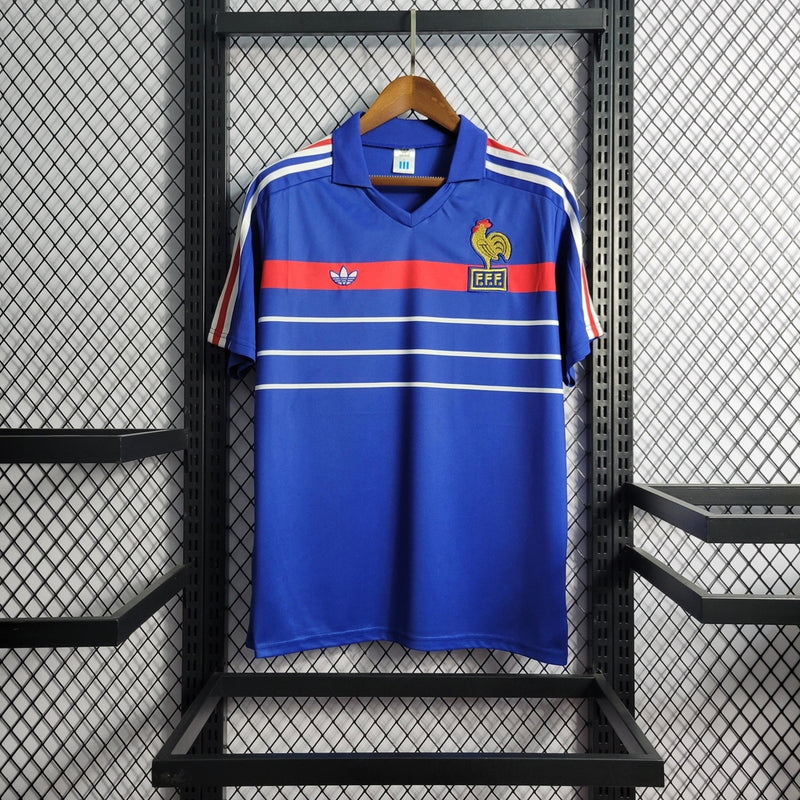 Camisa França Retrô home I 1984/86