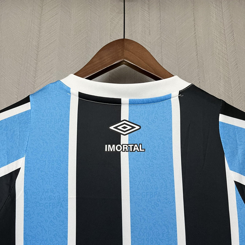 Camisa de Goleiro Titular Grêmio 24/25 - Azul Manga Longa
