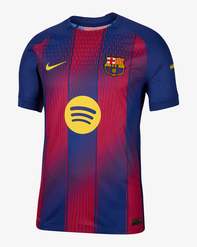 Camisa Barcelona Home 25/26 Azul e Vermelha
