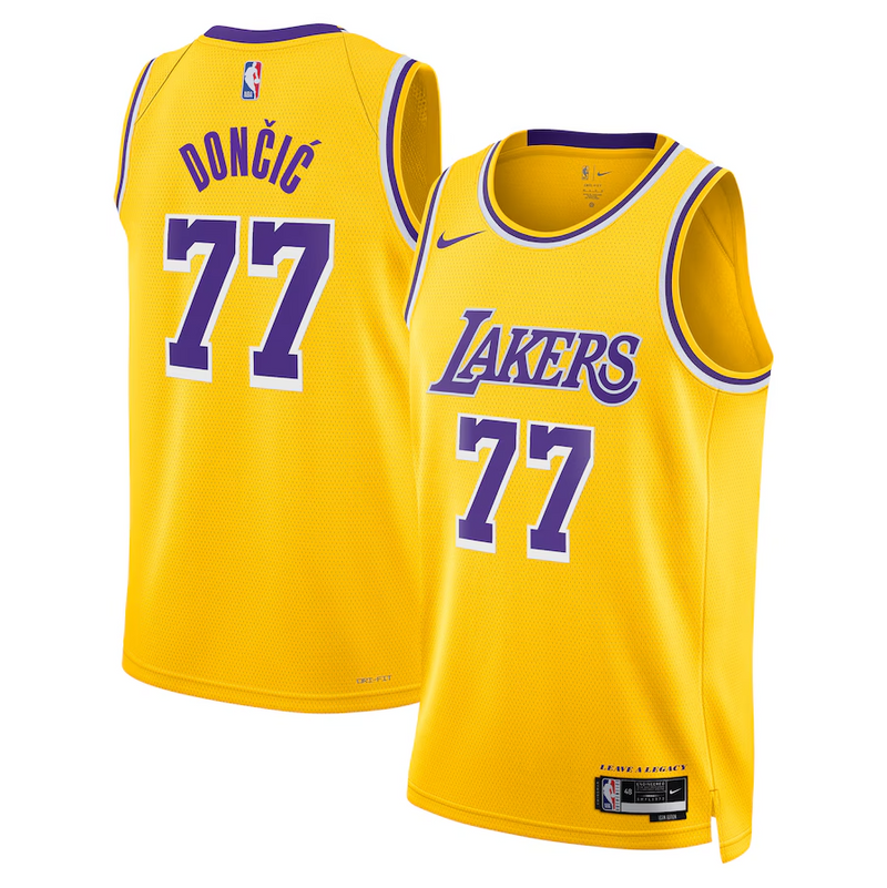 Regata NBA Luka Dončić Los Angeles Lakers Icon Edition