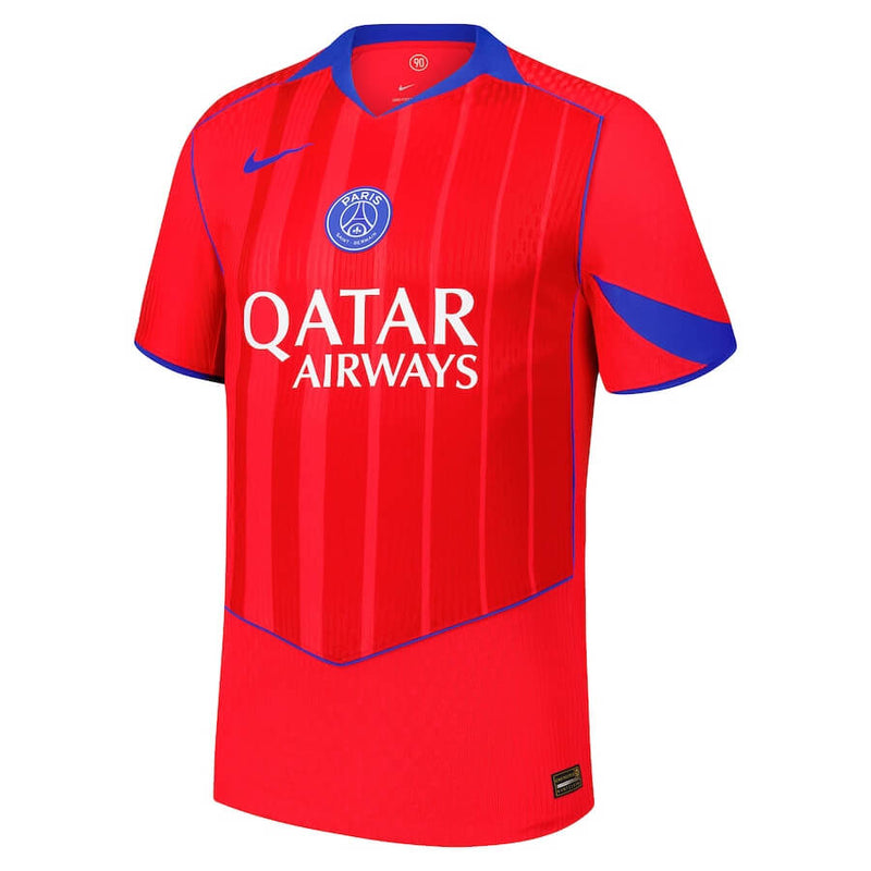 Camisa PSG III 25/26 Vermelha "anos 90"