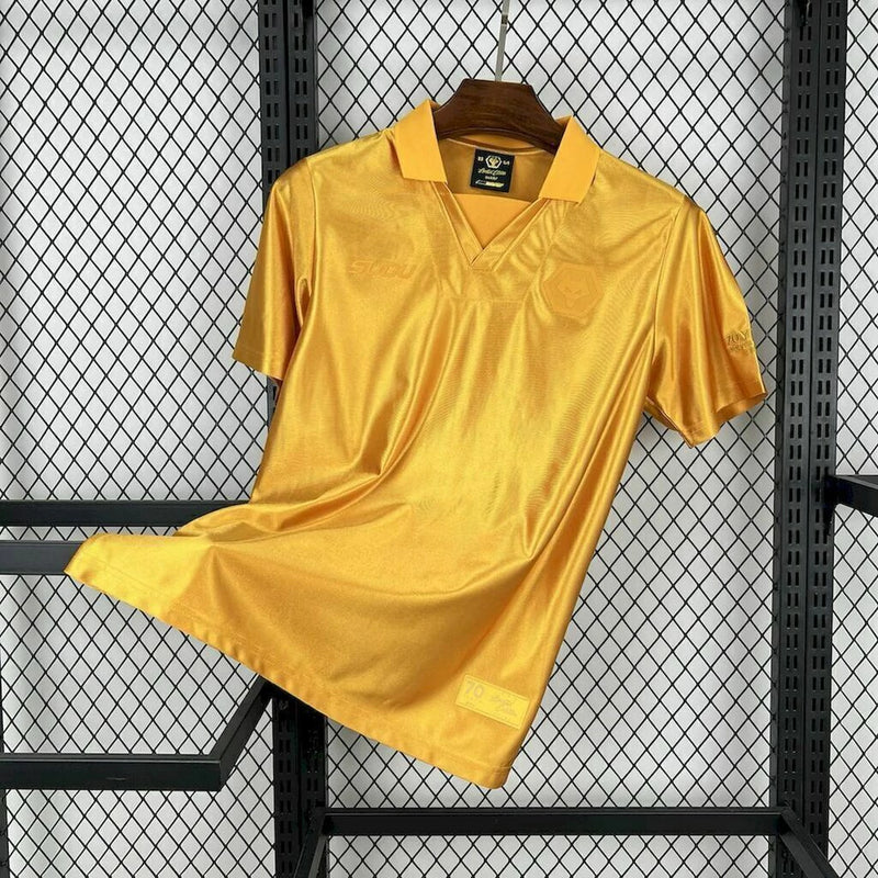 Camisa Wolverhampton 70 anos 25/26 Torcedor